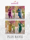 Plus Bansi By Aanchi Rangeela Silk Kurti With Bottom Dupatta Wholesale Online